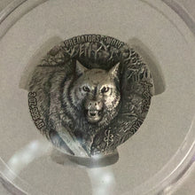 Load image into Gallery viewer, 2021 Ivory Coast Wolf Predator PCGS SP 70 Very Rare PCGS POP 1