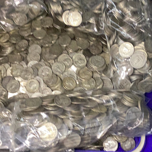 $100.00 Face Value Washington Quarters 90% US Silver Coins
