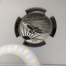 Load image into Gallery viewer, 1997 $25 American Platinum Eagle 1st Year of Issue NGC MS70