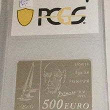 Load image into Gallery viewer, 2010 France Picasso Silver 500Euro PCGS PR69DCAM Very Very Rare only 1