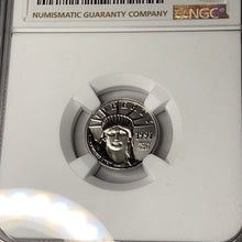 Load image into Gallery viewer, 1997 $10 American Platinum Eagle 1st Year of Issue NGC MS70