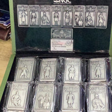 Load image into Gallery viewer, 2022 China Silver Terracotta Warrior Bar 8-pc Set Gem BU