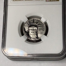 Load image into Gallery viewer, 1997 $25 American Platinum Eagle 1st Year of Issue NGC MS70