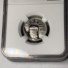 Load image into Gallery viewer, 1997 $25 American Platinum Eagle 1st Year of Issue NGC MS70