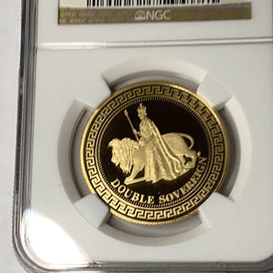 2012 1/2 OZ Gold TDC 2SOV Diamond Jubilee Regent and the Lion NGC PF69 UC