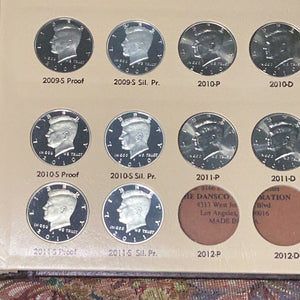 1964 thru 2023 Kennedy Half Dollars Complete Set P-D-S-S All Silver Proofs