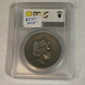 2022 Cook Island Loki Noris God PCGS SP70 Rare POP Only 1