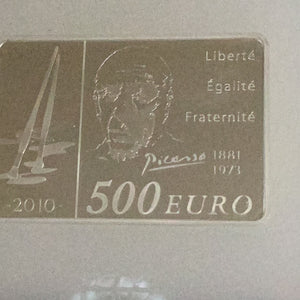 2010 France Picasso Silver 500Euro PCGS PR69DCAM Very Very Rare only 1