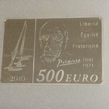 Load image into Gallery viewer, 2010 France Picasso Silver 500Euro PCGS PR69DCAM Very Very Rare only 1