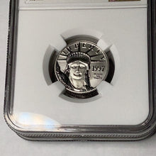 Load image into Gallery viewer, 1997 $25 American Platinum Eagle 1st Year of Issue NGC MS70