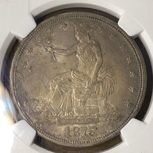 Load image into Gallery viewer, 1875 s Silver Trade Dollar NGC MS 62