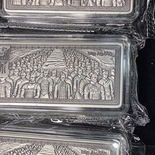 Load image into Gallery viewer, 2022 China Silver Terracotta Warrior Bar 8-pc Set Gem BU