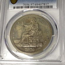 Load image into Gallery viewer, 1876 $1 Silver Trade Dollar PCGS Proof UNC Detail