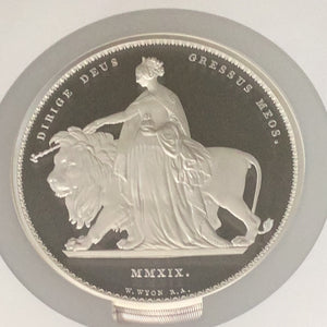 2019 Silver £1000 Great Britain Una and the Lion 2-Kilo First Releases NGC Proof-70