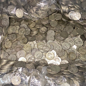 $100.00 Face Value Washington Quarters 90% US Silver Coins