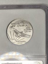 Load image into Gallery viewer, 2005 $50 Platinum Eagle Statue of Liberty NGC MS70