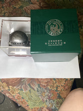Load image into Gallery viewer, 2017 China 35th Anniversary 888g Silver Panda Coin Sphere Mintage 1982