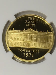 2021 UK ROYAL & JAPAN Mint Collaboration NGC PF70 1/2oz Gold