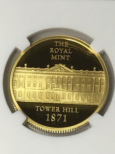 2021 UK ROYAL & JAPAN Mint Collaboration NGC PF70 1/2oz Gold