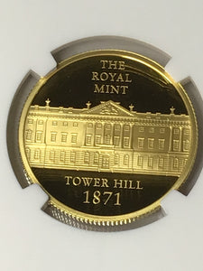 2021 UK ROYAL & JAPAN Mint Collaboration NGC PF70 1/2oz Gold