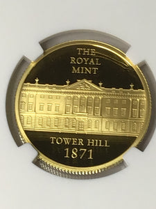2021 UK ROYAL & JAPAN Mint Collaboration NGC PF70 1/2oz Gold