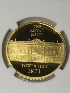 2021 UK ROYAL & JAPAN Mint Collaboration NGC PF70 1/2oz Gold