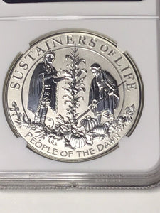 2020 W Mayflower Voyage Silver NGC PF70 Reverse Proof First Release