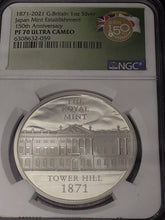 Load image into Gallery viewer, 2021 UK ROYAL &amp; JAPAN Mint Collaboration NGC PF70 (2) 1/2oz Gold (2) 1oz Silver.
