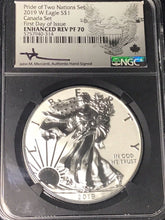 Load image into Gallery viewer, 2019 Pride of 2 Nations set NGC Rev PF70 Mod PF70 Mercanti / Taylor