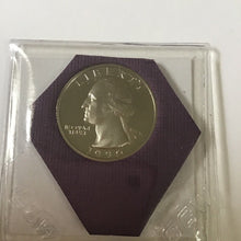 Load image into Gallery viewer, 1990 S Proof Clad Washington Quarter