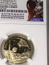 Load image into Gallery viewer, 2019 S Sacagawea Dollar NGC PF70 Ultra Cameo First Day Issue ASF LABEL