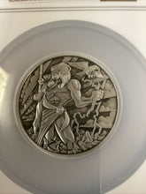 Load image into Gallery viewer, 2021 Tuvalu Gods of Olympus Zeus 5oz Silver Coin NGC MS 70