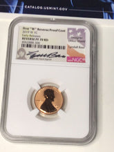 Load image into Gallery viewer, 2019 W Proof Lincoln Cent Lyndall Bass Signed NGC PF70 Reverse Early Release