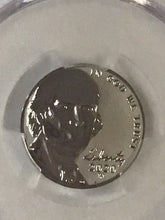 Load image into Gallery viewer, 2020 W Jefferson Nickel PCGS Reverse Proof PR70DCAM First Strike Cleveland Eagle