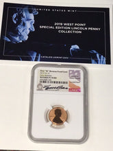 Load image into Gallery viewer, 2019 W Proof Lincoln Cent Lyndall Bass Signed NGC PF70 Reverse Early Release