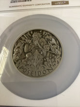 Load image into Gallery viewer, 2021 Tuvalu Gods of Olympus Poseidon 5oz Silver Coin NGC MS 70