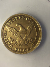 Load image into Gallery viewer, 1862 S $5 Gold ANACS VF 30 Liberty Half Eagle