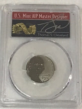 Load image into Gallery viewer, 2020 W Jefferson Nickel PCGS Reverse Proof PR70DCAM First Strike Cleveland Eagle