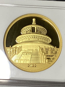 2022 China Silver & Gold New Year Celebration Panda Ultra High Relief 3-pc Proof