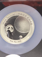 Load image into Gallery viewer, 2022 Z Lucky 8 Privy Moon Festival Panda 8 oz. Silver NGC PF70 First Day of Issue