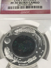 Load image into Gallery viewer, 2012 Australian 1 oz Silver OPAL Year of the Womba Proof  NGC PF70 Early Release