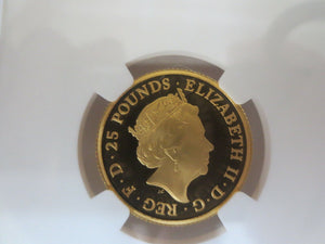 2020 W Mayflower Voyage British 2 GOLD Coin set PF70 FR Signed Miles Standish.