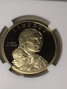 2019 S Sacagawea Dollar NGC PF70 Ultra Cameo First Day Issue ASF LABEL