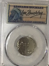 Load image into Gallery viewer, 2020 W Jefferson Nickel PCGS Reverse  Proof PF 70 First Strike Leonard Buckley