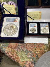 Load image into Gallery viewer, 2020 Silver &amp; Platinum National Zoo 20th Ann. Panda 3-pc Proof Set NGC PF70