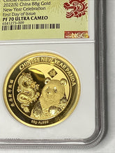 Load image into Gallery viewer, 2022 China Silver &amp; Gold New Year Celebration Panda Ultra High Relief 3-pc Proof