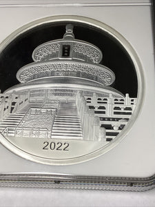 2022 China Silver & Gold New Year Celebration Panda Ultra High Relief 3-pc Proof