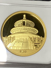 Load image into Gallery viewer, 2022 China Silver &amp; Gold New Year Celebration Panda Ultra High Relief 3-pc Proof