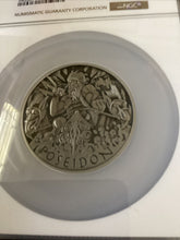 Load image into Gallery viewer, 2021 Tuvalu Gods of Olympus Poseidon 5oz Silver Coin NGC MS 70
