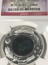 Load image into Gallery viewer, 2012 Australian 1 oz Silver OPAL Year of the Womba Proof  NGC PF70 Early Release